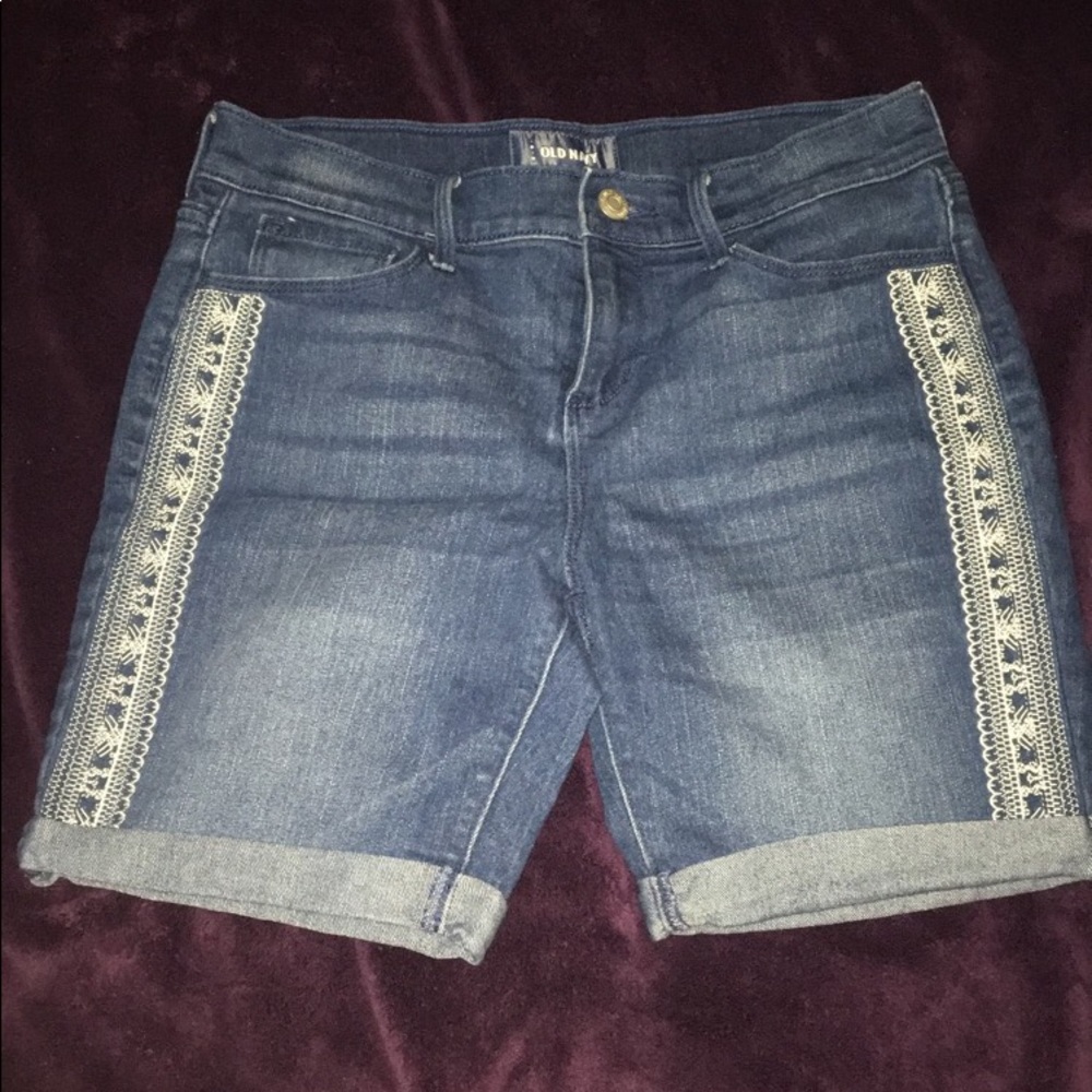 Old Navy Shorts ( with threaded design ) .